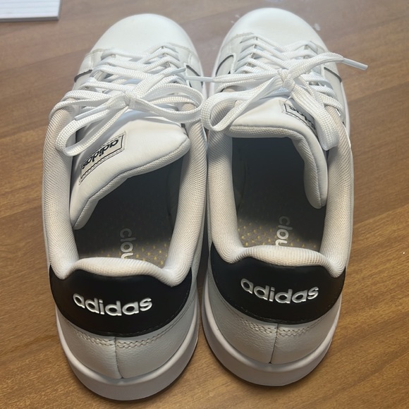 White Adidas Mens Size 12 - Picture 3 of 5